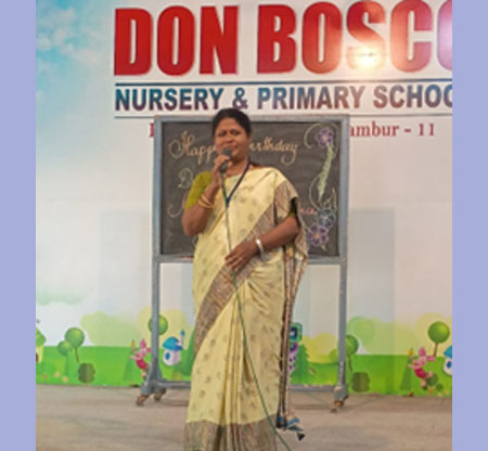 13.10.2025 - Birthday Celebration of our Headmistress Mrs. Ansilam Roslin